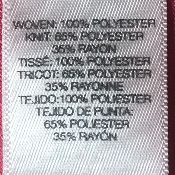 Kenneth Cole Reaction Geometric Sleeveless Top in Hot Pink/White Women’s Medium - Picture 5 of 6